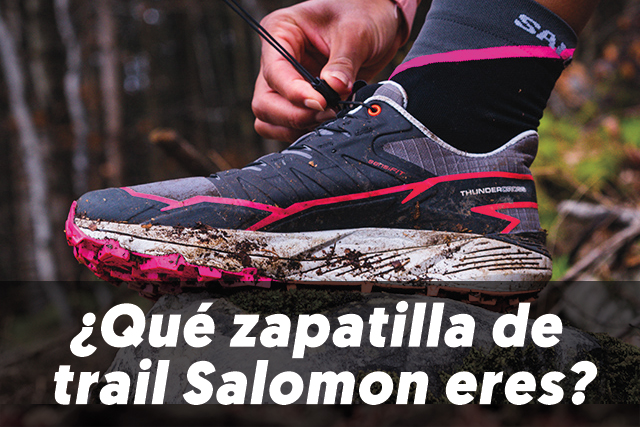 Seleccion de zapatillas salomon de trail running