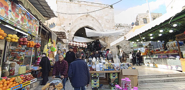 Barrio musulmán de Jerusalén