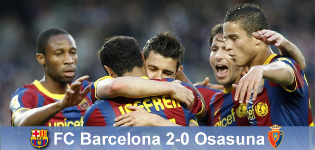 Villa y Messi aparecen para acercar la Liga