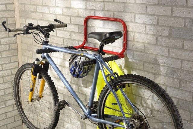 Soporte de pared para colgar bicicleta doble gancho resistente