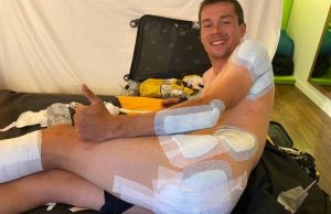 Heridas de Primoz Roglic Tour de Francia