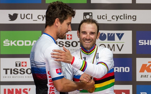 Mundiales ganadores Peter Sagan Alejandro Valverde