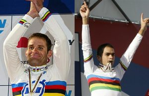 Últimamente los resultados no han sido los deseados, pero no hay que olvidar, y pocos se acordarán, de que Colombia ya fue campeona del mundo de ciclismo con Santiago Botero y Fabio Duarte
