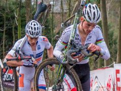 Mathieu Van der Poel y Wout Van Aert en Namur ciclocross