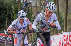 Mathieu Van der Poel y Wout Van Aert en Namur ciclocross