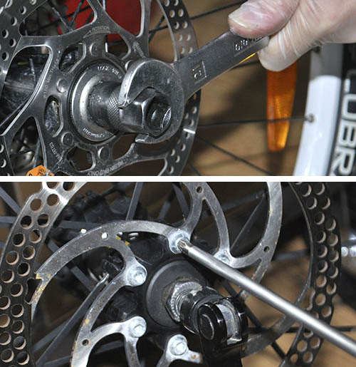 Cómo ajustar el freno de disco de la bici de MTB?