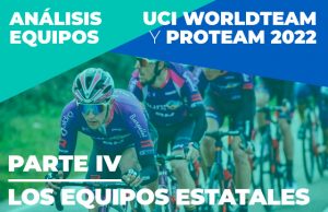 Análisis equipos UCI WorldTeam y ProTeam 2022