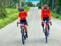 Egan Bernal pedaleando de nuevo carretera Colombia