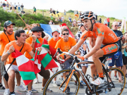 Euskaltel Euskadi Tour de Francia marea naranja