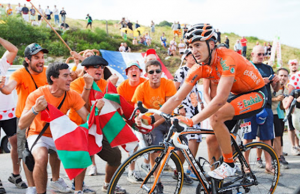 Euskaltel Euskadi Tour de Francia marea naranja