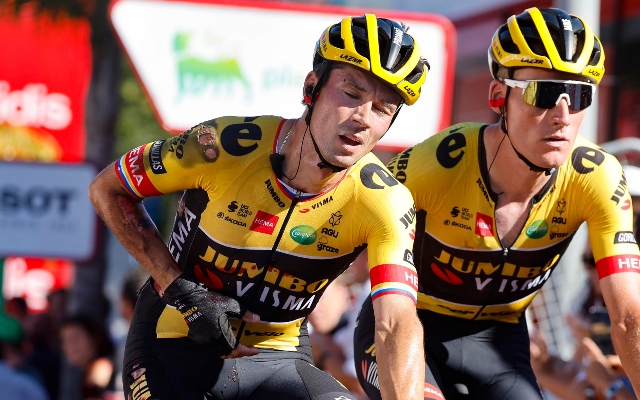 Primoz Roglic abandona La Vuelta por culpa de una caída
