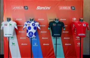 Maillots principales de La Vuelta 2024