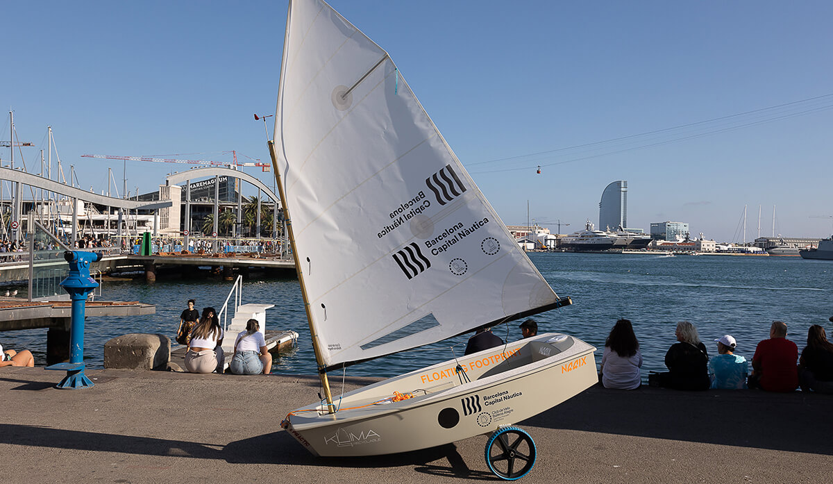 Un barco catalán de vela 100% reciclable, finalista en un prestigioso premio de sostenibilidad