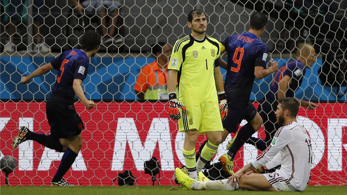La debacle ante Paise Bajos (1-5) inició el camino del fracaso de España en Brasil 2014 | sport
