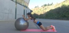 fitball roll