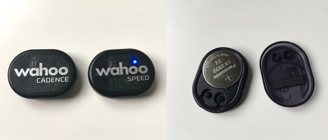 reemplazo de la batería sensor de cadencia y velocidad wahoo RPM