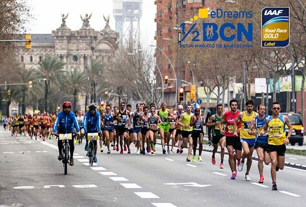 mitja marató de barcelona gold label