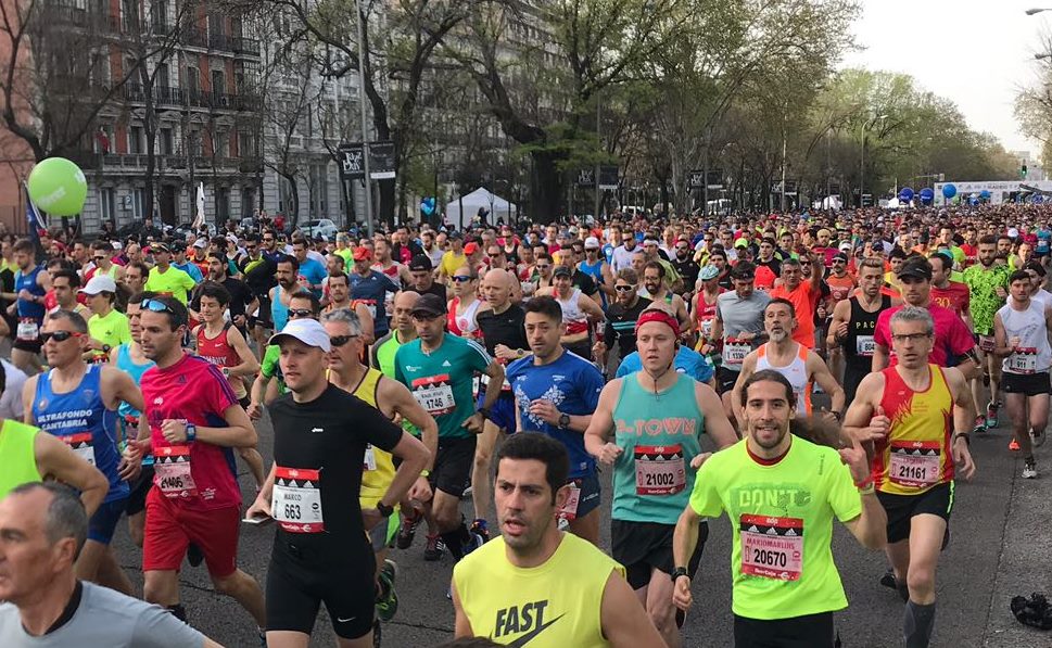 Resultados y fotos maratón de Madrid 2018