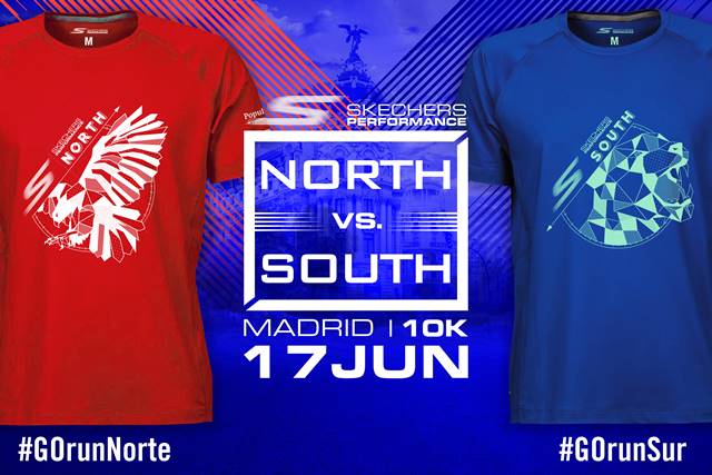 Descubre el nuevo recorrido y las camisetas la Skechers Performance North vs South