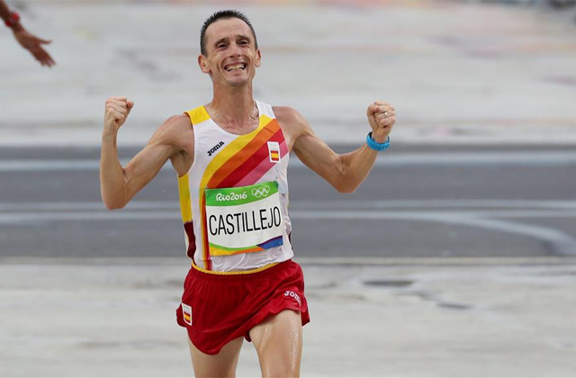Castillejo, en el Maratón de los Juegos de Río / EFE