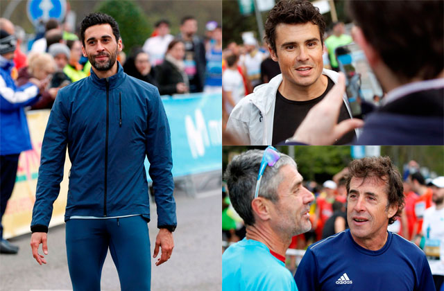Varios famosos se dieron cita en el Medio Maratón de Madrid / EFE