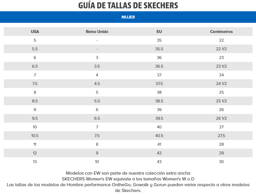 Tabla De Tallas Deals - deportesinc.com 1688024586