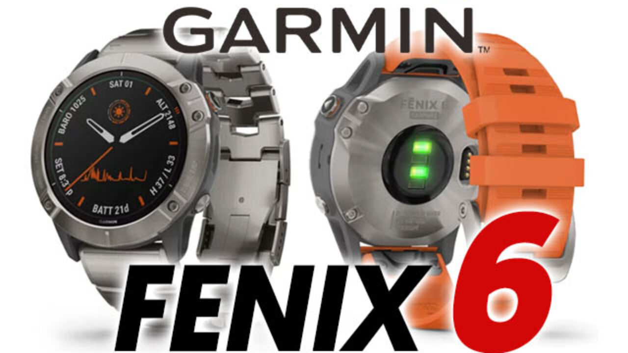 Garmin Reloj Fenix 6X pro GPS negro con correa negra