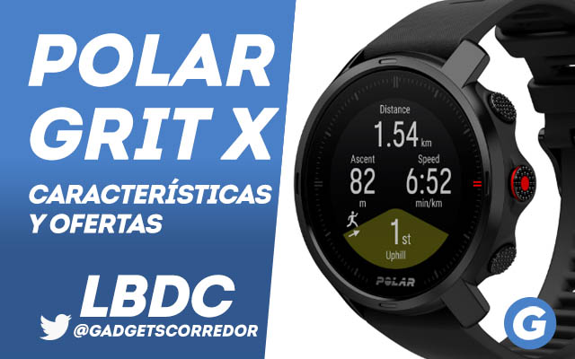 Reloj Deportivo Negro Grit X Pro Polar
