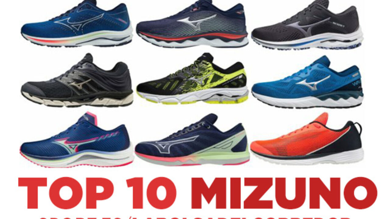 10 mejores de running Mizuno