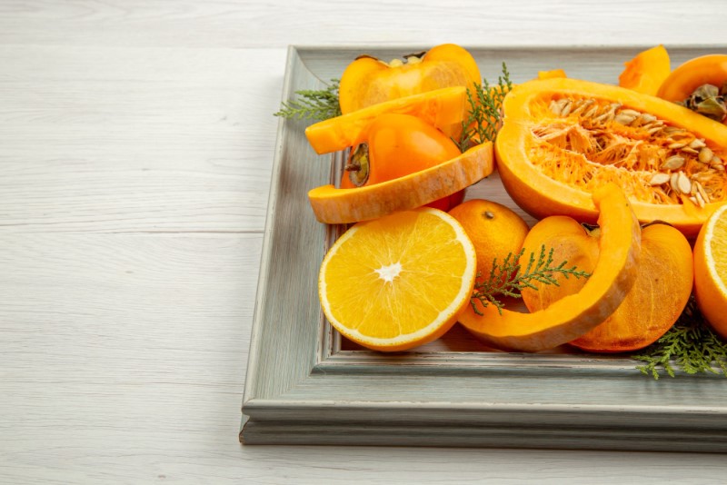 alimentos naranjas: propiedades