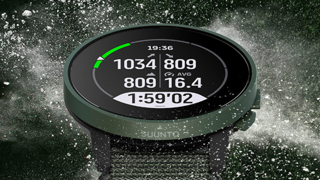 Suunto 9 Peak Reloj Deportivo GPS con batería de Larga duración y